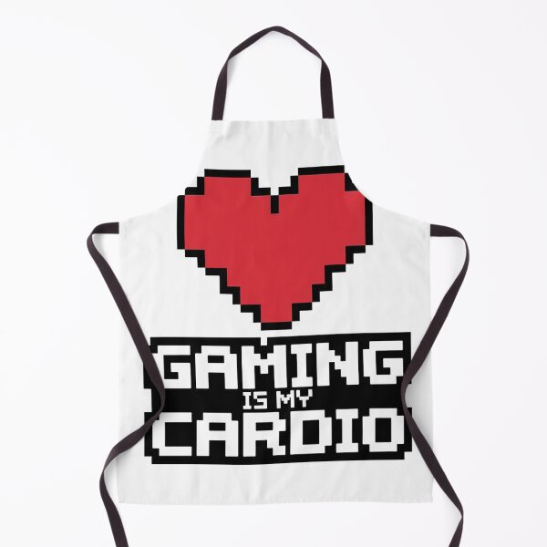 Item preview, Gaming Is My Cardio Funny Retro Pixel Heart Gamer Gift designed and sold by Thompika.
