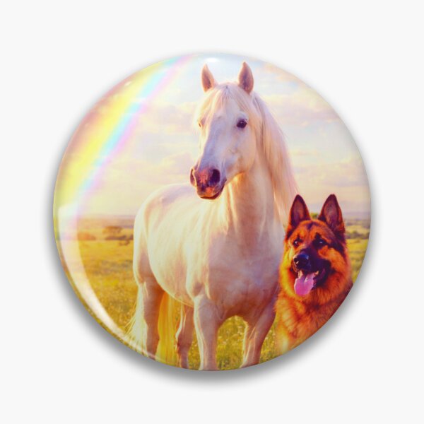 Item preview, Horse and dog together, are the best animal bond that transcends stories. designed and sold by Git537.