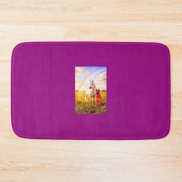 Item preview, Horse and dog together, are the best animal bond that transcends stories. designed and sold by Git537.
