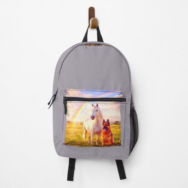 Item preview, Horse and dog together, are the best animal bond that transcends stories. designed and sold by Git537.