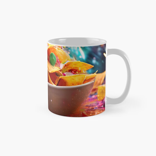 Item preview, Nachos Celebration: A Flavor Explosion in Fireworks designed and sold by Mianku | Für das Leben.