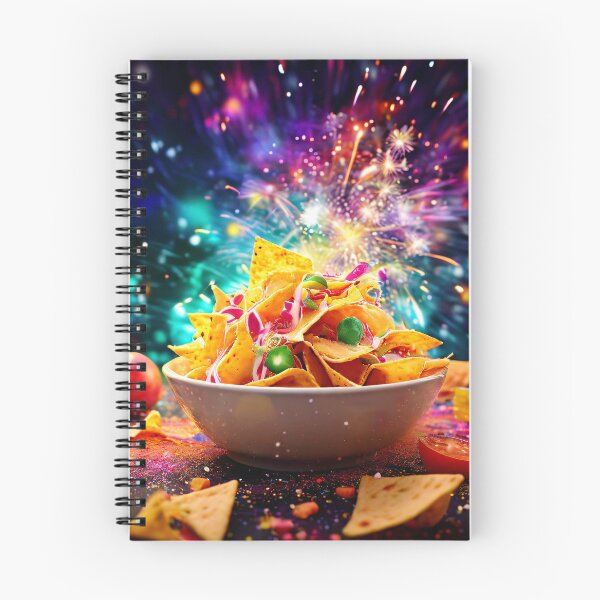 Item preview, Nachos Celebration: A Flavor Explosion in Fireworks designed and sold by Mianku | Für das Leben.