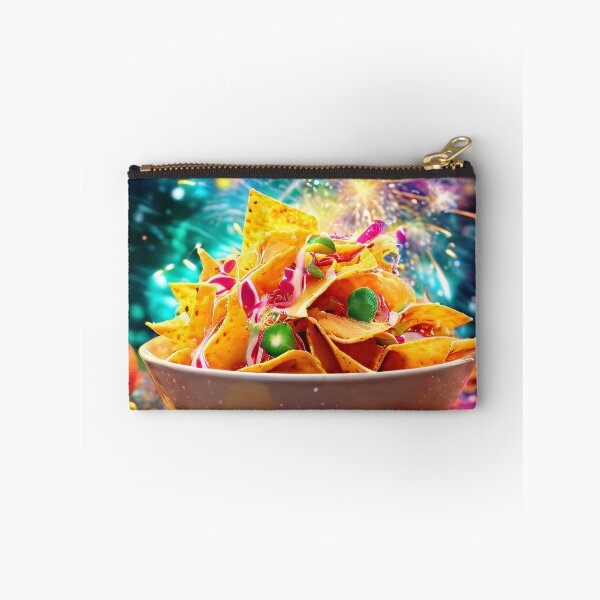 Item preview, Nachos Celebration: A Flavor Explosion in Fireworks designed and sold by Mianku | Für das Leben.