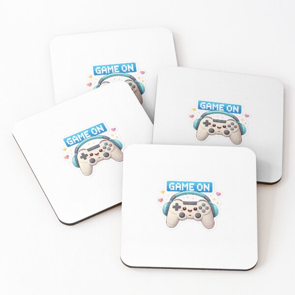 Item preview, Game On – Cute Gamer Controller Sticker designed and sold by Snark Studio.