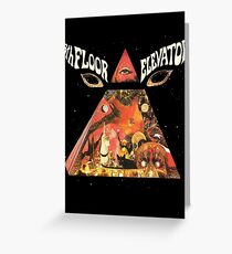 13th Floor Elevators Live 66 Greeting Card
