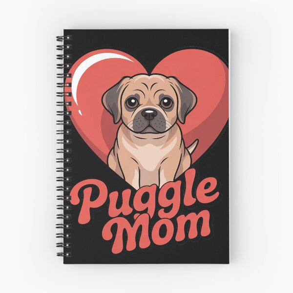 Item preview, Mothers Day Dog Lover Puggle Mom Pet Animal Heart Puggle  designed and sold by InspiredFoul.