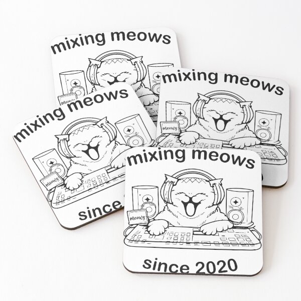 Item preview, Mixing meows since 2020 funny cat T-shirt for cat lover gift  designed and sold by hafidoox.