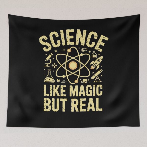 Item preview, Science Like Magic But Real designed and sold by flagylART.