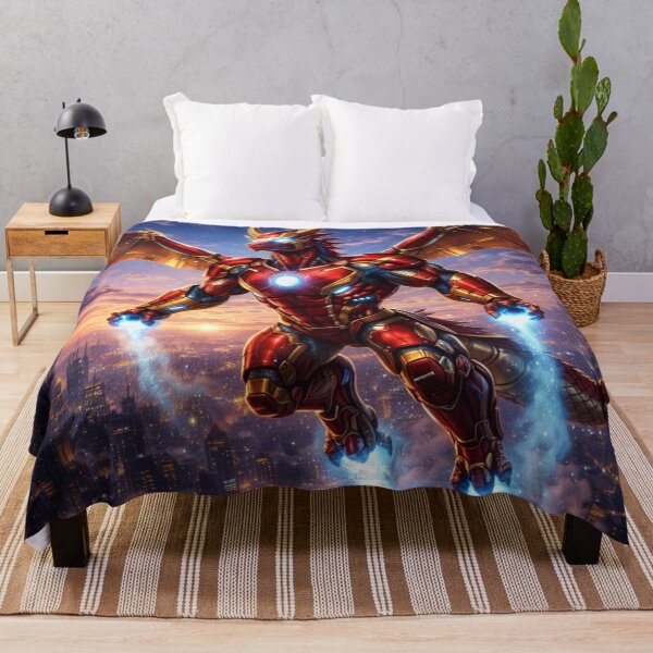 Item preview, Ironclad Tech Dragon – Superhero Dragon Heroes Art designed and sold by EpicDragons-.