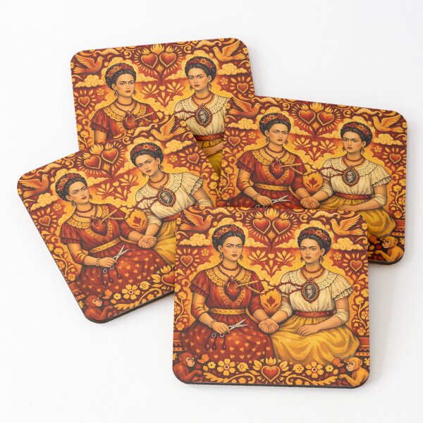 Item preview, The Two Fridas. Frida Kahlo. Mexico. designed and sold by SoniaSarkali.