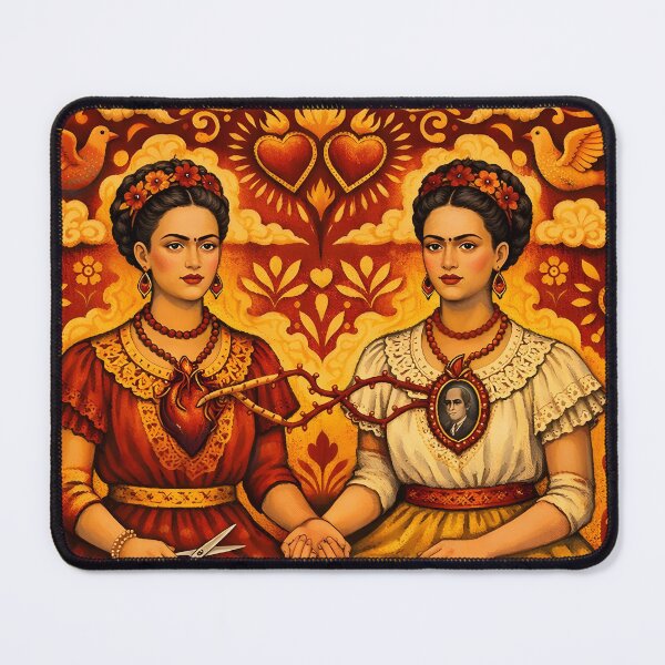 Item preview, The Two Fridas. Frida Kahlo. Mexico. designed and sold by SoniaSarkali.