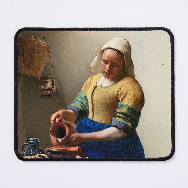 Item preview, The Milkmaid (ca. 1660) Johannes Vermeer designed and sold by mmikhaila.