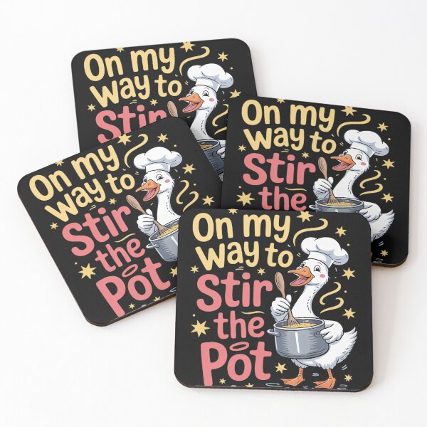 Item preview, Retro On My Way To Stir The Pot Funny Silly Goose Sarcastic16  designed and sold by KotexTemu.