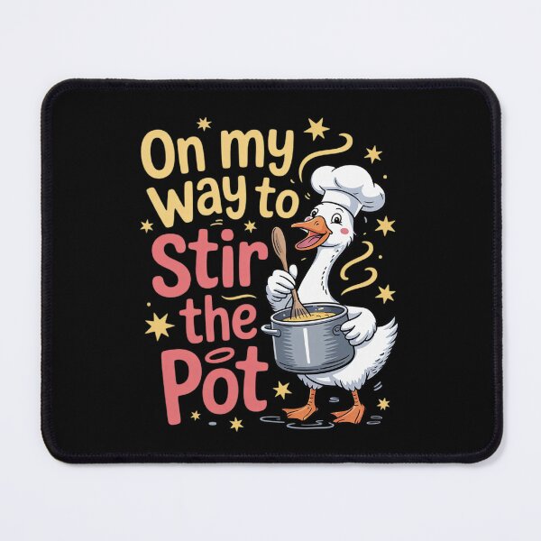 Item preview, Retro On My Way To Stir The Pot Funny Silly Goose Sarcastic16  designed and sold by KotexTemu.