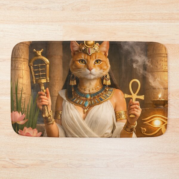 Item preview, Goddess Bastet – Egyptian Cat Goddess of Protection, Joy & Divine Feminine Power designed and sold by SoniaSarkali.