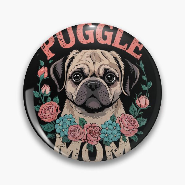 Item preview, Mothers Day Pet Animal Dog Lover Puggle Mom Cute Puggle Men Women Girls Kids  designed and sold by InspiredFoul.