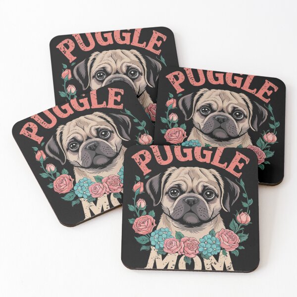 Item preview, Mothers Day Pet Animal Dog Lover Puggle Mom Cute Puggle Men Women Girls Kids  designed and sold by InspiredFoul.