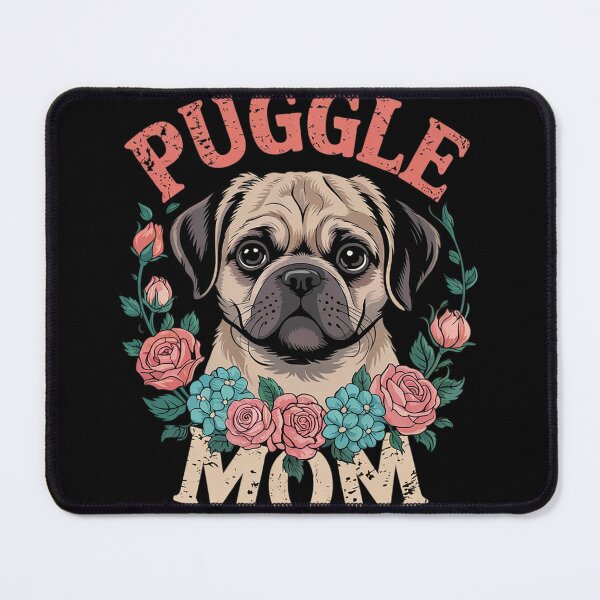 Item preview, Mothers Day Pet Animal Dog Lover Puggle Mom Cute Puggle Men Women Girls Kids  designed and sold by InspiredFoul.