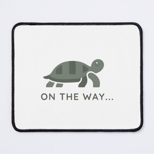 Item preview, On The Way Turtle Funny Slowpoke designed and sold by hawai3000.