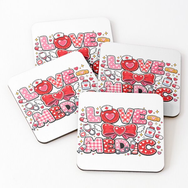 Item preview, Love Medic Valentine Design, Cute Medical Hearts Nurse Aesthetic, Funny Healthcare Love Graphic designed and sold by JoyBoyStudio1.