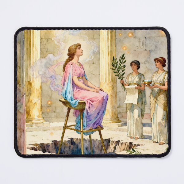 Item preview, The Pythian Priestesses of Delphi: Voices of the Oracle designed and sold by SoniaSarkali.