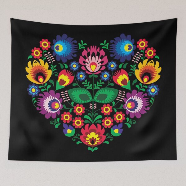 Item preview, Floral Folk Art designed and sold by Deemaxxx.