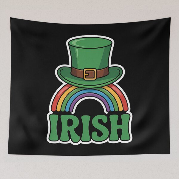 Item preview, Irish Rainbow Leprechaun LGBTQIA+ St Patrick_s Day Pride designed and sold by sterabamineh.