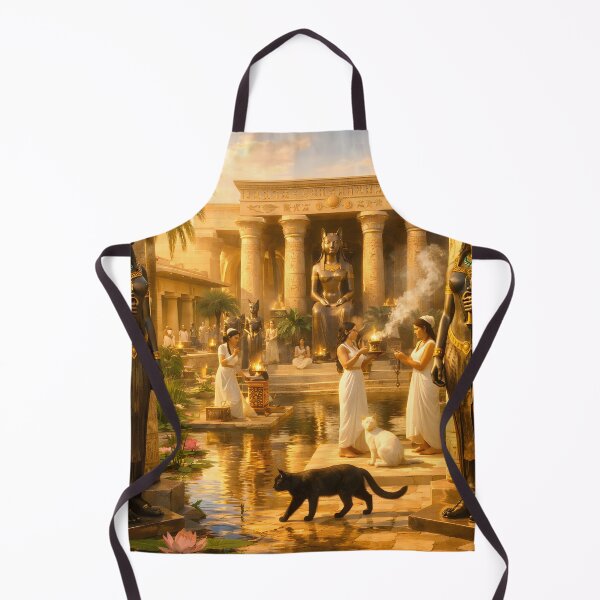 Item preview, Temple of Bastet – Sacred Sanctuary of the Egyptian Cat Goddess, Protection & Joy designed and sold by SoniaSarkali.