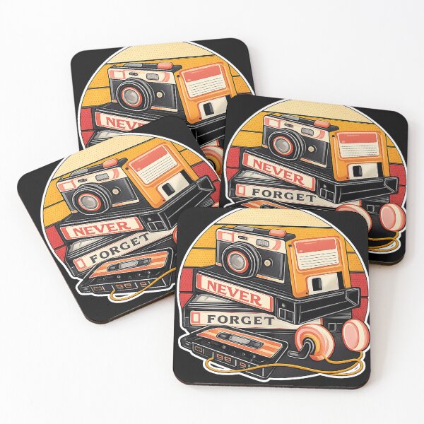 Item preview, Never Forget – Retro Tech Nostalgia Sticker & Tee designed and sold by haitrieuic96.