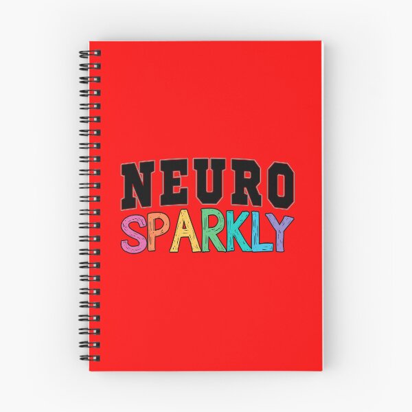 Item preview, Neuro Sparkly ADHD – Simple Neurodiversity Lettering Design designed and sold by Suzy Perez Art.