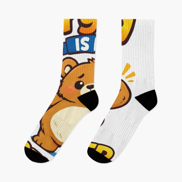 Item preview, Trying Is My Superpower Cute Determined Bear Art designed and sold by Enjoy237.