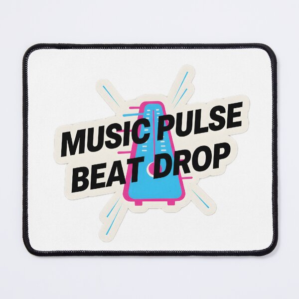 Item preview, Music Pulse Beat Drop Sticker with Colorful Metronome designed and sold by homydesign.