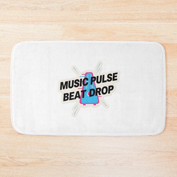 Item preview, Music Pulse Beat Drop Sticker with Colorful Metronome designed and sold by homydesign.