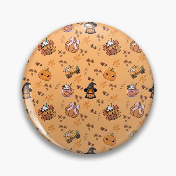 Item preview, Pumpkin & Spice Latte Pattern  designed and sold by Velvet&LaceFinds.