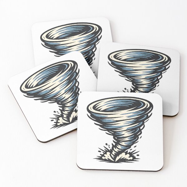 Item preview, Vintage Tornado – Retro Storm Logo designed and sold by Dax Studio.