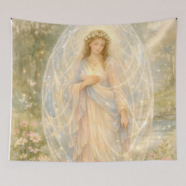 Item preview, Lumenara, Goddess of the Membrane of Light. Sonia Sarkali designed and sold by SoniaSarkali.