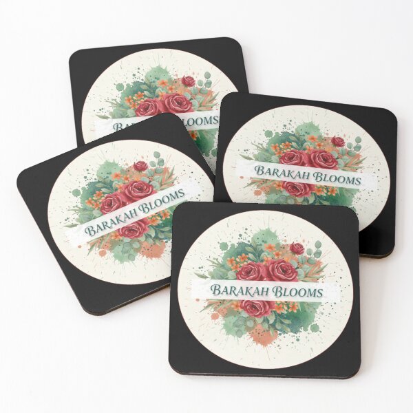 Item preview, Barakah Blooms - Watercolor Floral Circle Design (V.1) designed and sold by D-Islamic.