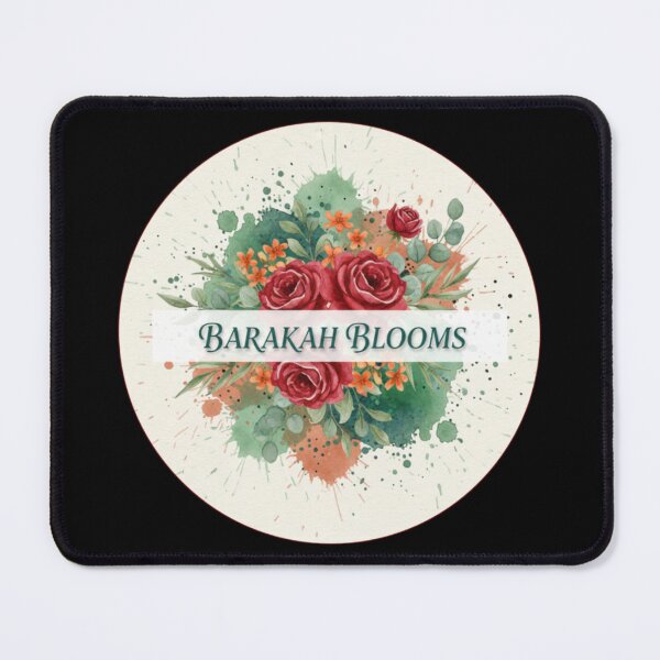 Item preview, Barakah Blooms - Watercolor Floral Circle Design (V.1) designed and sold by D-Islamic.