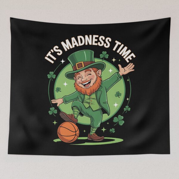 Item preview, Leprechaun  Basketball St Patty_s Day Lucky designed and sold by sterabamineh.