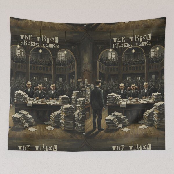 Item preview, 'The Trial', by Franz Kafka (English version) designed and sold by Filologica.