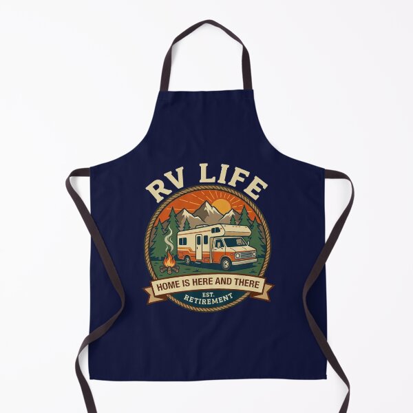 Item preview, RV Life Home Is Here And There Retirement designed and sold by WAMTEES.