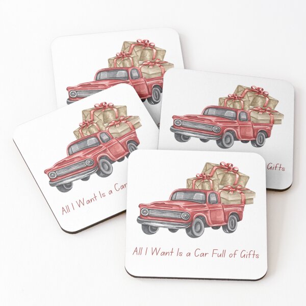 Item preview, All I Want Is a Car Full of Gifts | Christmas Design designed and sold by AkithSelling.