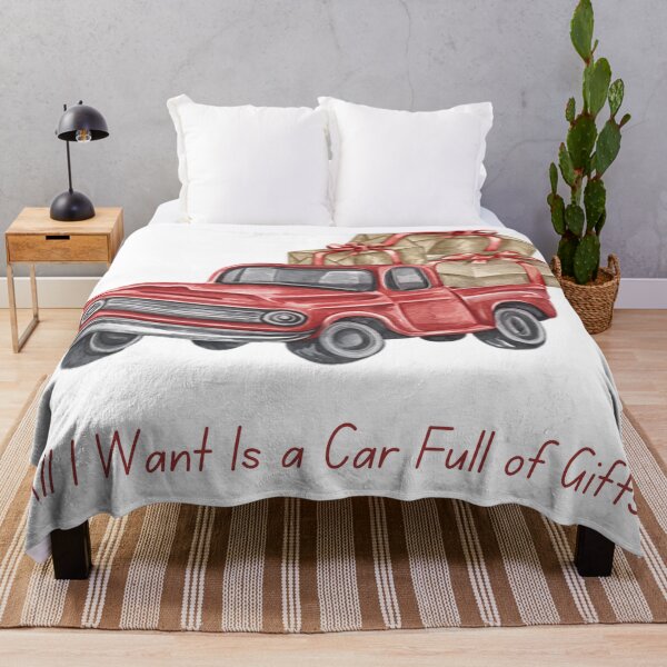 Item preview, All I Want Is a Car Full of Gifts | Christmas Design designed and sold by AkithSelling.
