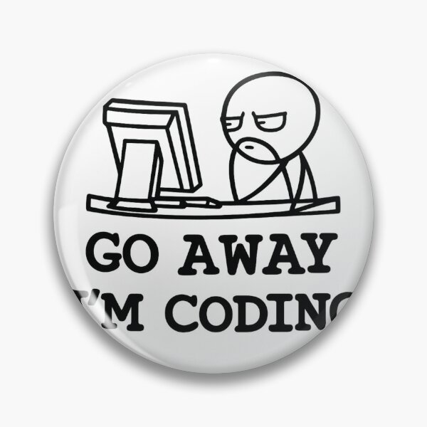 Artikelvorschau, „Geh weg, ich programmiere!“ – Lustiger Programmierer-Aufkleber & T-Shirt entworfen und verkauft von haitrieuic96.