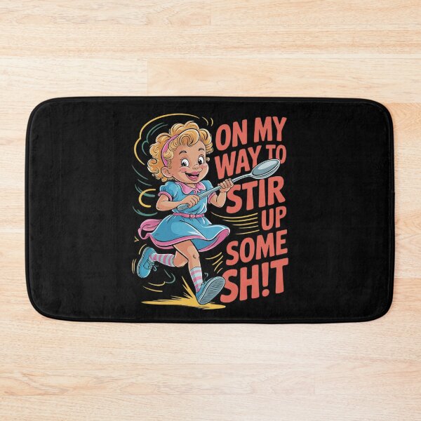 Item preview, Stir Up Some Sht Funny Vintage Girl Humor  designed and sold by KotexTemu.