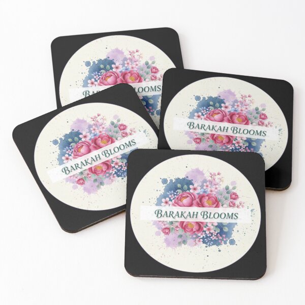 Item preview, Barakah Blooms - Watercolor Floral Circle Design (V.3) designed and sold by D-Islamic.
