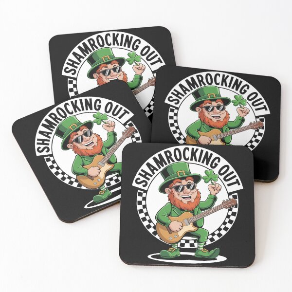 Aperçu de l'œuvre Lutin Guitare Musicale Saint-Patrick Drôle créée et vendue par tiekanamac.