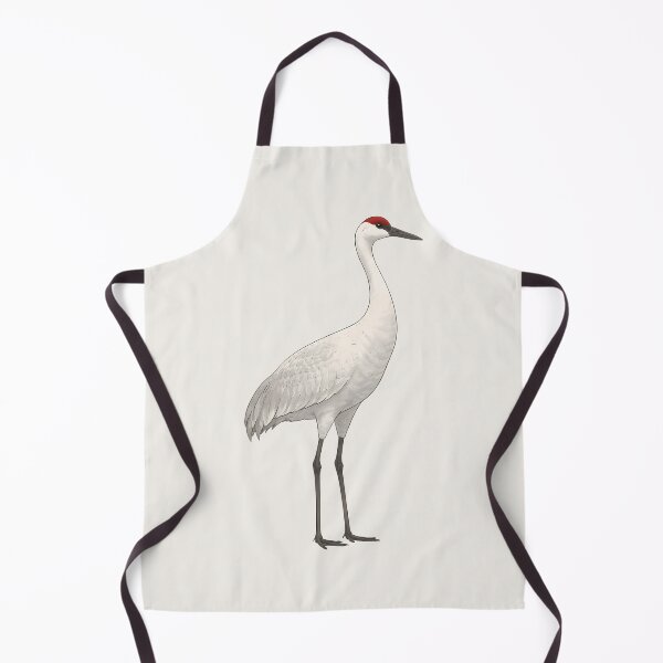 Item preview, Minimal Sandhill Crane Illustration designed and sold by Ombrya.