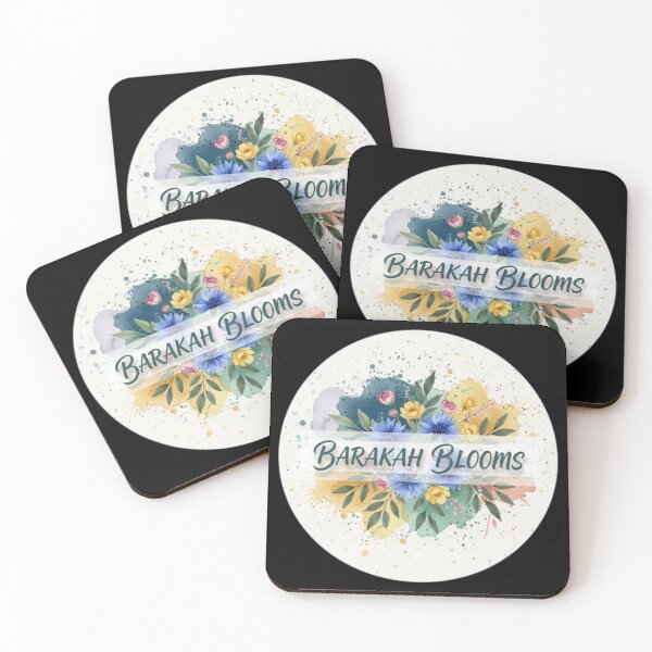 Item preview, Barakah Blooms - Watercolor Floral Circle Design (V.4) designed and sold by D-Islamic.