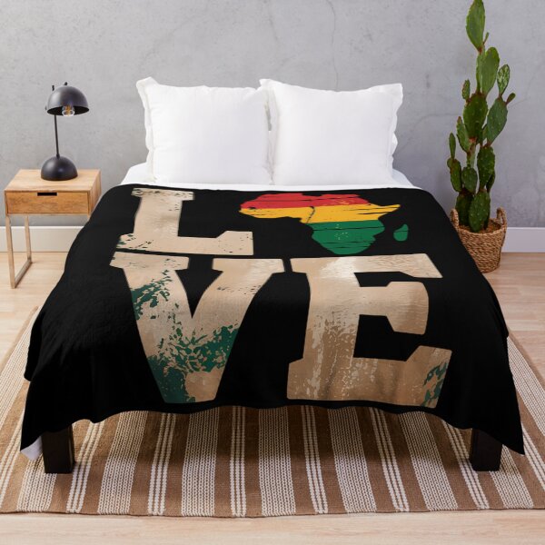 Item preview, Love Africa Black History Month African American designed and sold by tiekanamac.